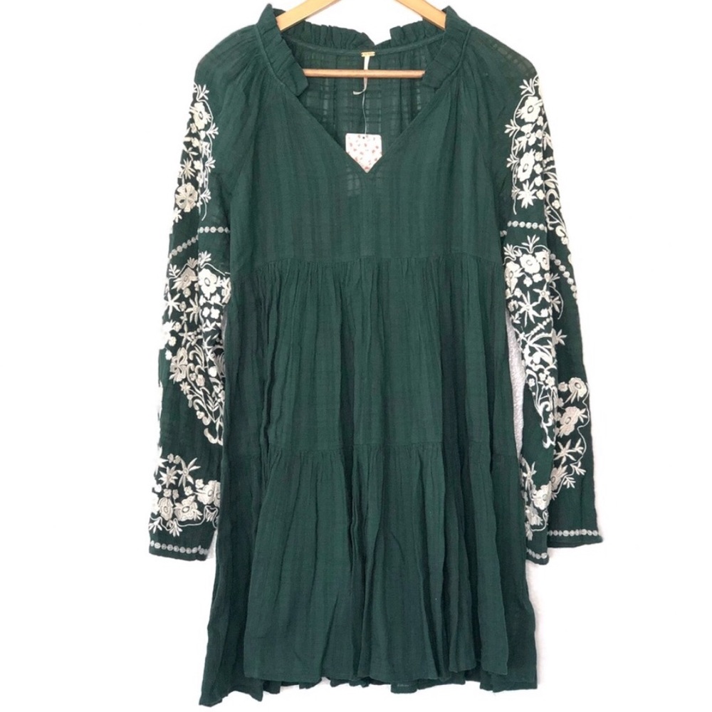 Free People Emerald City Shift Dress - Picture 5 of 7